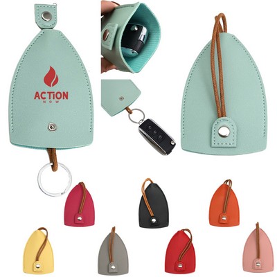 PU Leather Pull-Out Car Key Case