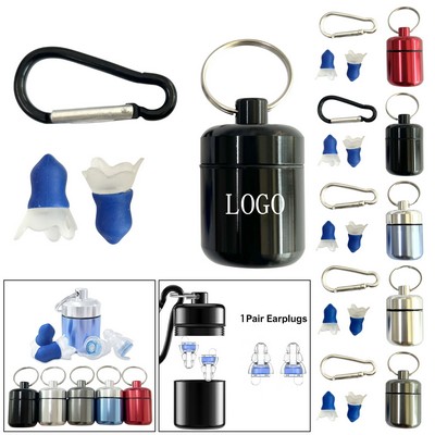 High-Fidelity Filter Earplugs w/ Aluminum Carry Case