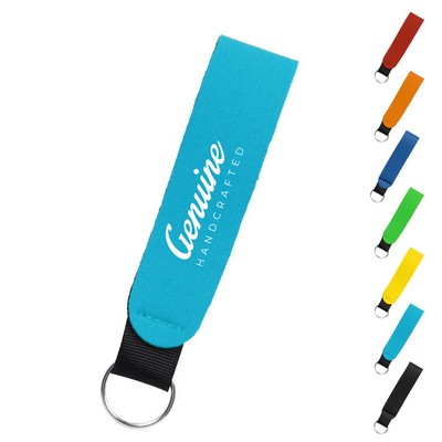 Neoprene Wristband with Keychain