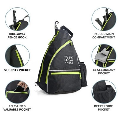 Fashional Polyester Sling Backpack
