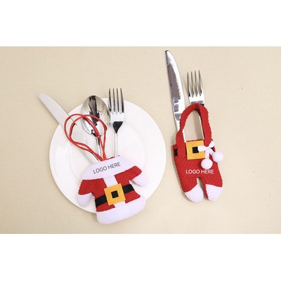 Christmas Desktop Decoration Cutlery Cover Knife and Fork Cover