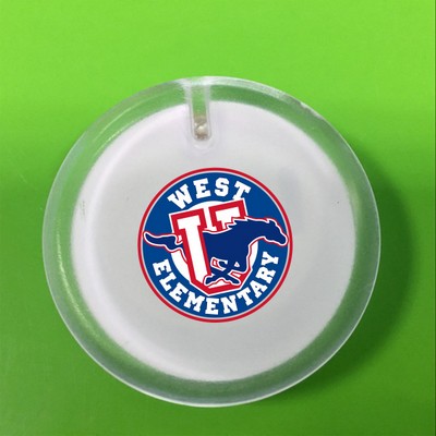 Round Shape Luminous Badge