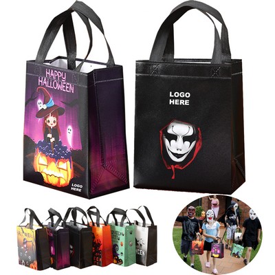 Custom Non-Woven Gift Shopping Tote Halloween Treat Bags