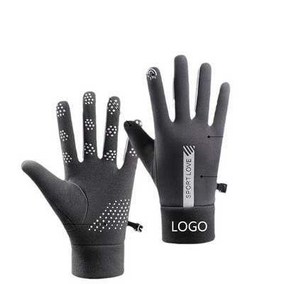 Touch Screen Anti-Slip and Velvet Gloves