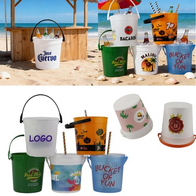 32OZ Bucket with Handle for Drinks