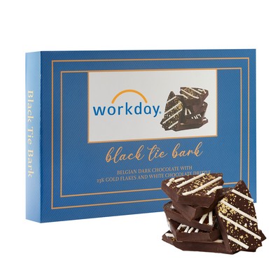 Suite Treat Belgian Bark Box - Black Tie
