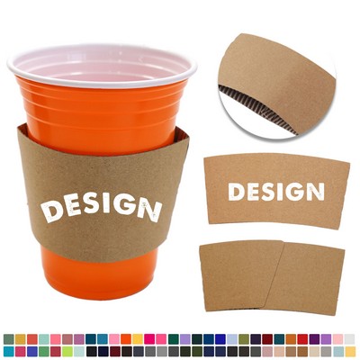 Kraft Paper Hot Cup Sleeve Insulator