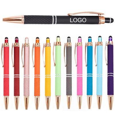 Promotional Phoenix Softy Brights Pen with Stylus