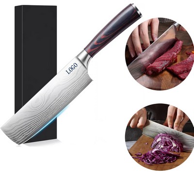 7" High Carbon Stainless Steel Asian Chef Knife