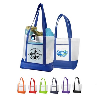 Non-Woven Nautical Tote