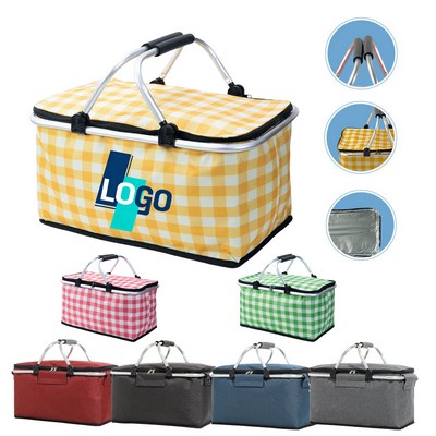Folding Picnic Basket