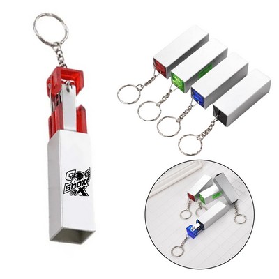 MOQ 20 Stainless Steel Nail Clipper With Key Chain