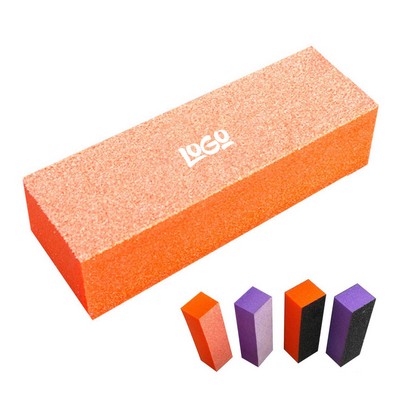 Nail salon EVA high elastic sponge square file tool