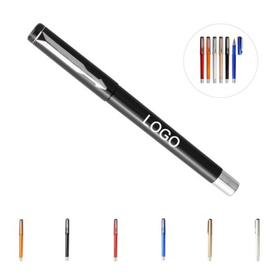 0.5mm Metallic Painted Plastic Gripper Pen