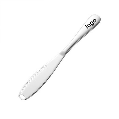 304 Stainless Steel Butter Spreader with Hanging Hole for Jam Cheese and Bread