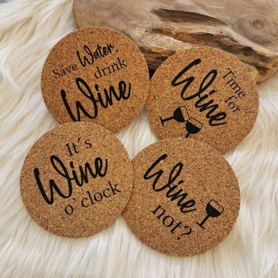 Custom Cork Coasters