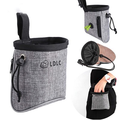 Pet Treat Bags With Adjustable Waistband