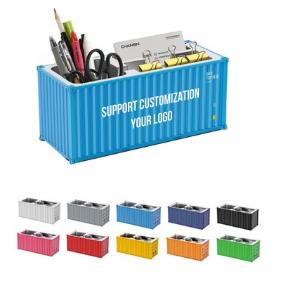 Container Model Office Desk Organizer Box