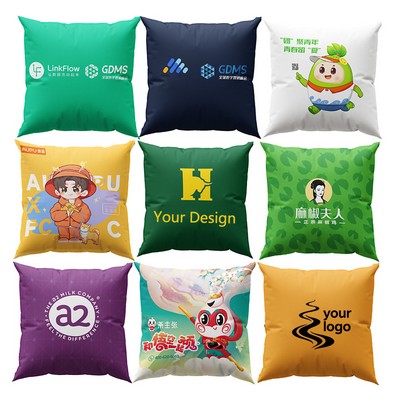 16" x 16" Sublimation Pillow Baby Velvet - Double-sided