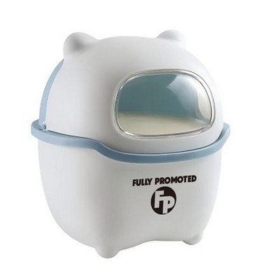 Garbage Can Trash for desktop Room with Lid Plastic