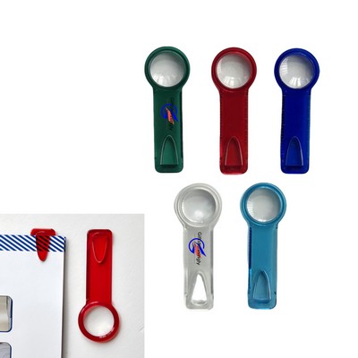 Magnifier Bookmark with Ruler