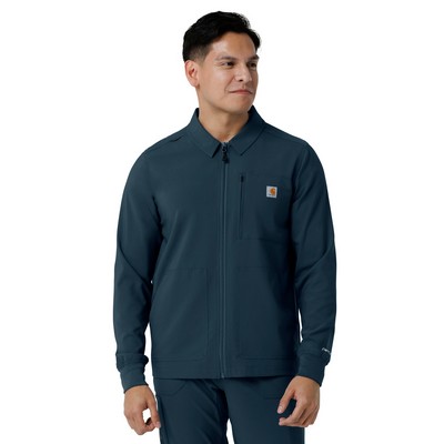 Carhartt Scrubs - Force Cross-Flex - Men's Six-Pocket Lightweight Scrub Jacket