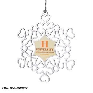 Snowflake Holiday Ornament