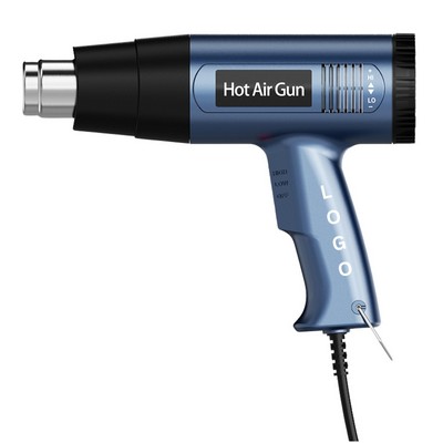 2000W Heat Gun Kit - Variable Temp Control (140-1112°F) with 6 Precision Nozzles