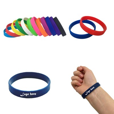 Silicone Elastic Rubber Wristband