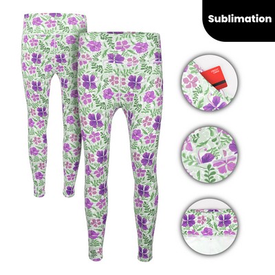 Custom Sublimated Women's Yoga Leggings