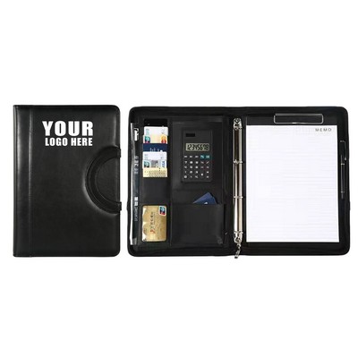 A4 Zipper Handle Portfolio