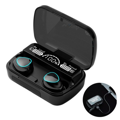 Wireless Bluetooth Earbuds Power Bank