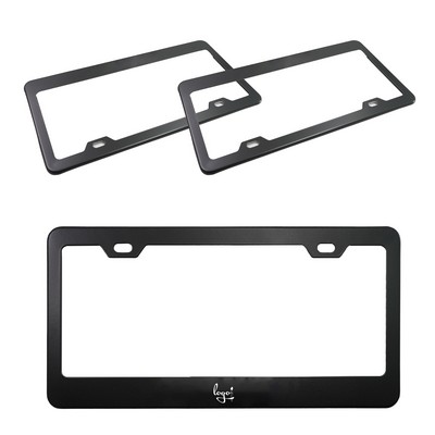 Personalized Aluminum Alloy License Plate Frame