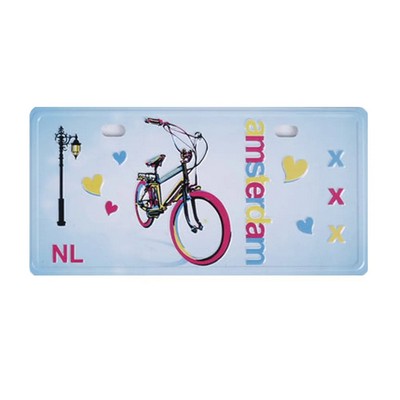 Customizable Auto License Plate