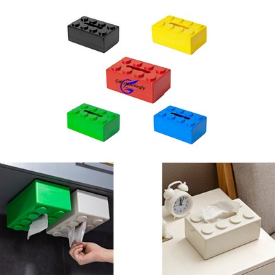 Creative Building Block Tissue Box