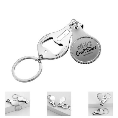 Nail Clipper with Bottle Opener