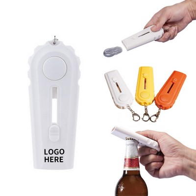 Cap Ejection Bottle Opener Keyring