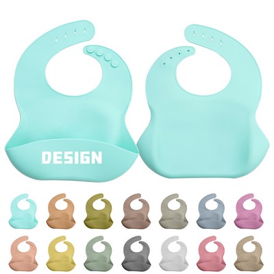 Unisex Silicone Baby Bibs