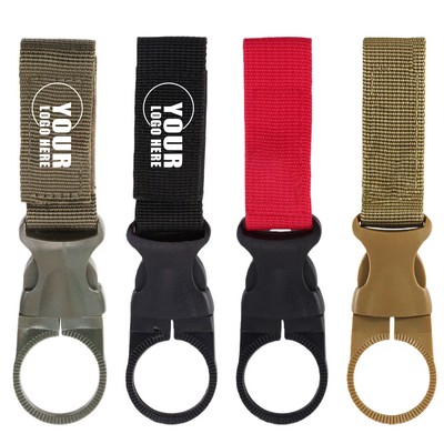 Webbing Water Bottle Holder Clip