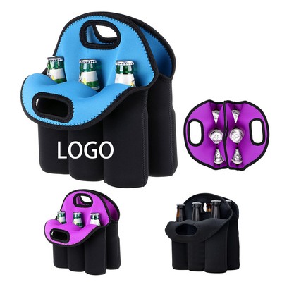 6 Pack Neoprene Beer Can Carrier