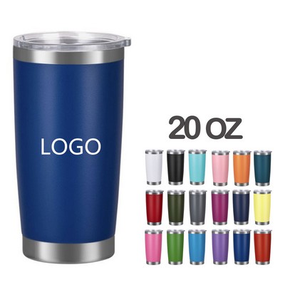 20 Oz. Double Wall Vacuum Insulated Travel Mug