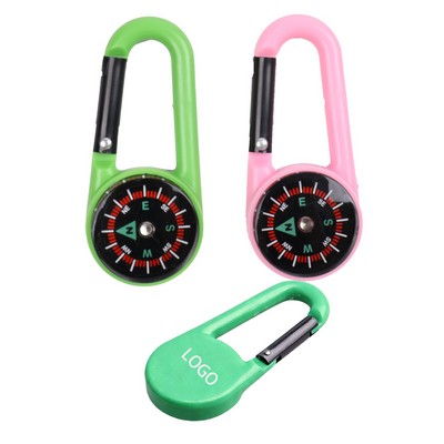 Big Compass With Carabiner