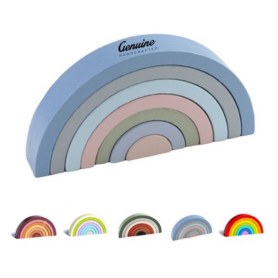 Wooden Rainbow Stacker