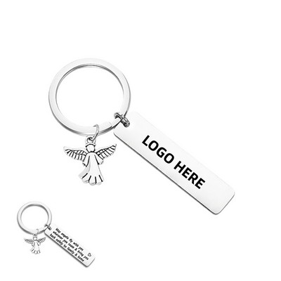Angel Pendant Keychain