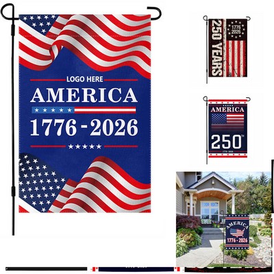 250th Anniversary Garden Flag