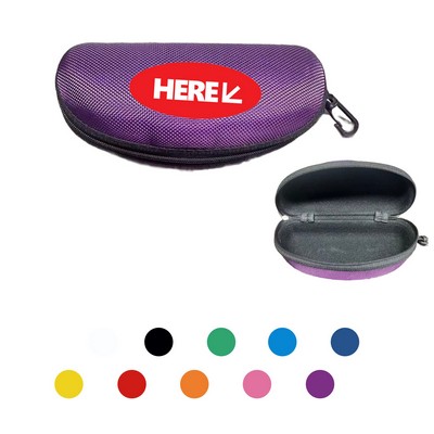 Full-Color Sunglasses Hard Case With Zipper