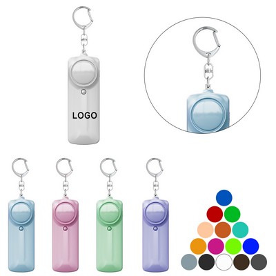 Personal Safety Alarm Keychain With LED Light