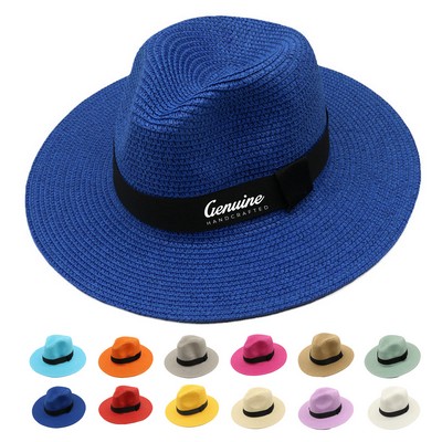 Casual Wide Brim Straw Hat