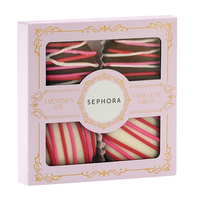 Luxe Sweetheart Chocolate Oreo® Gift Sets - 4 Piece - Valentine's Day Drizzle