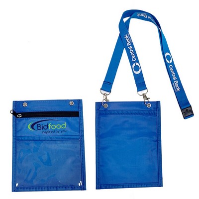 5.3"x6.7" Heat Transfer Printed Neck wallet